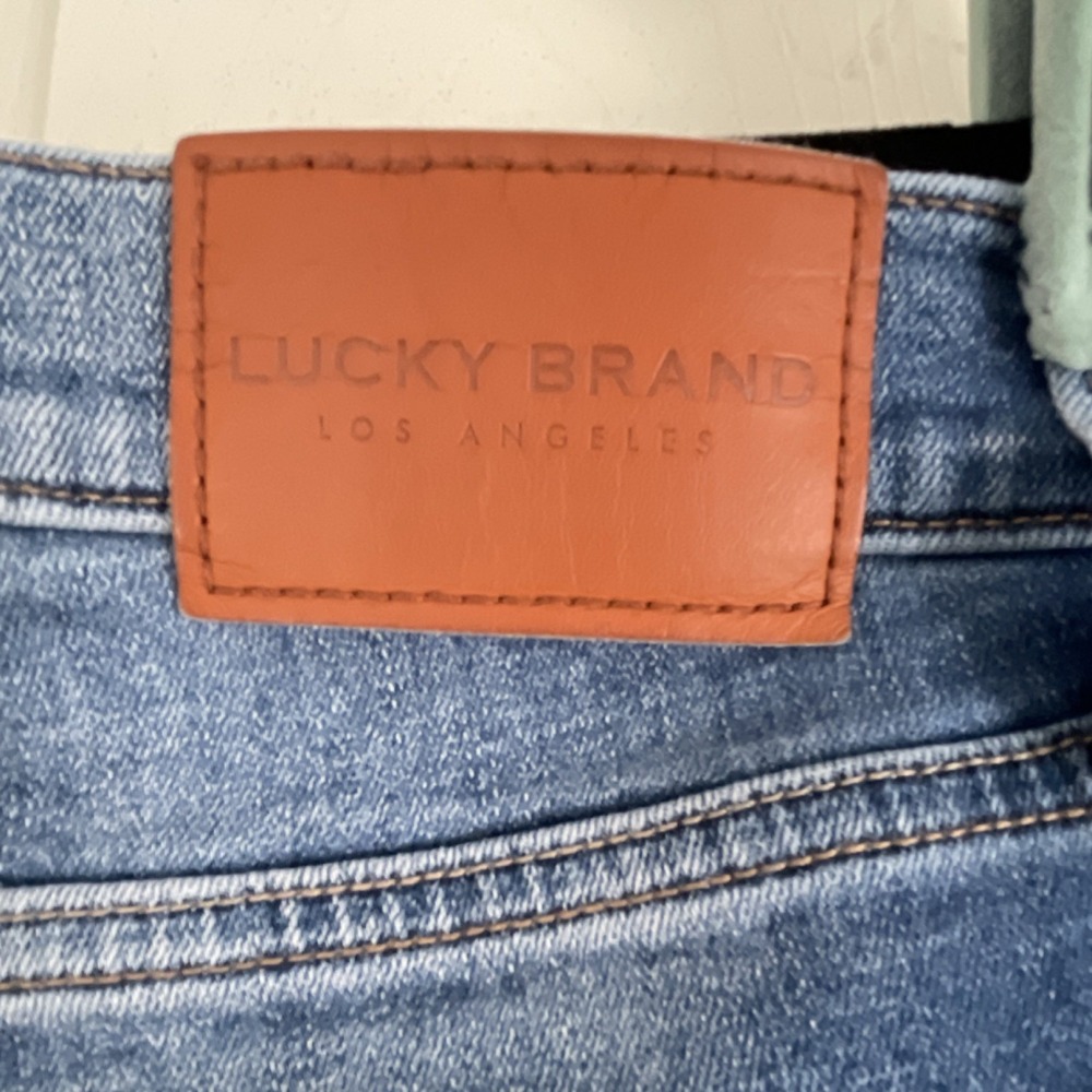 Lucky Brand Ava Mid Rise Skinny Ankle Jeans Blue Denim Stretch Women's 10 - Picture 15 of 15